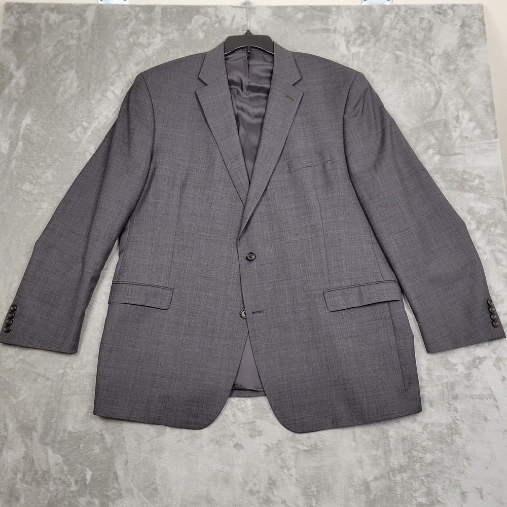 Lauren Ralph Lauren Men's 50L Dark Gray 100% Wool 2-Button Blazer Sport Coat